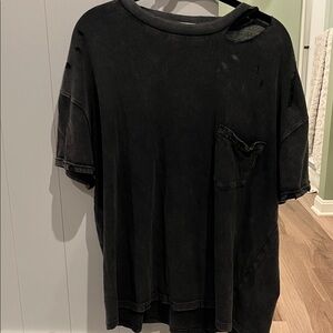 We the Free Distressed Tshirt Small